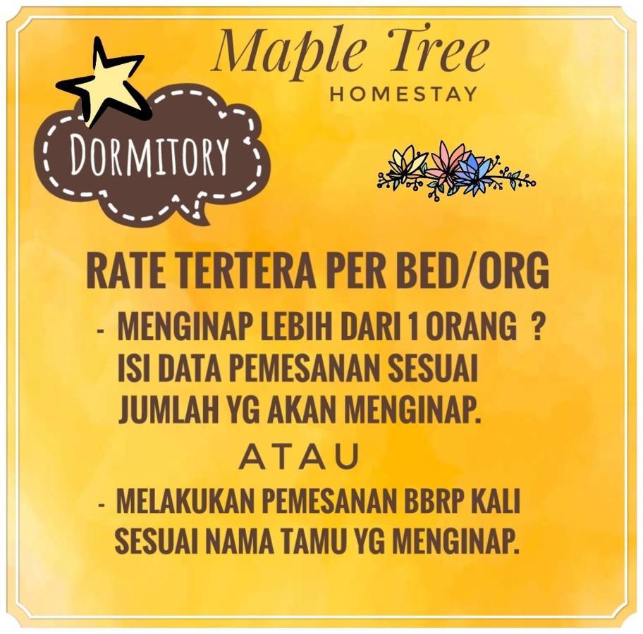 Maple Tree Homestay Maguwo Extérieur photo